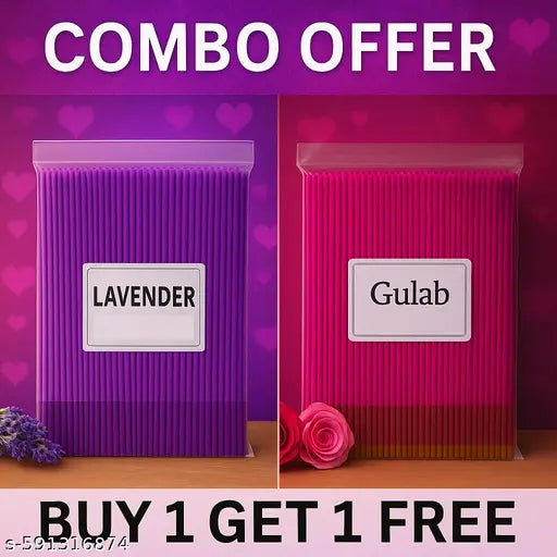 Lavender & Gulab Agarbatti | Combo Offer Buy 1 Get 1 Free | Premium Incense Sticks for Pooja, Meditation & Relaxation