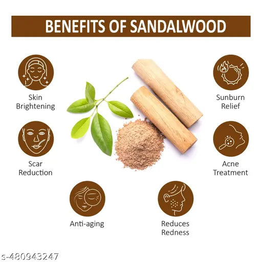 Rideena Natural Sandalwood powder 100gm