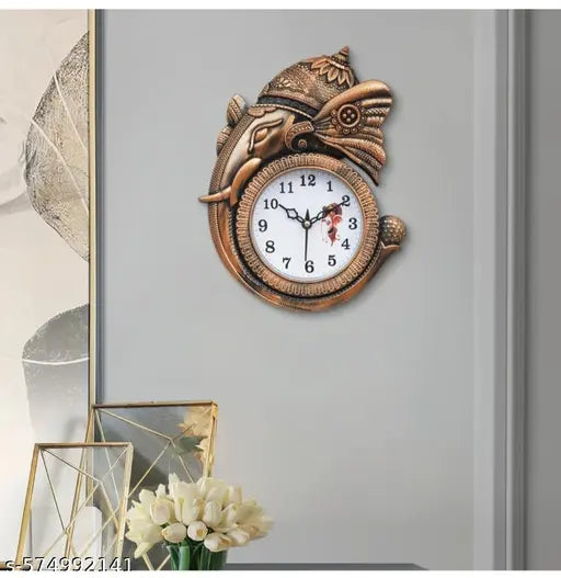 GANESH JI WALL CLOCK