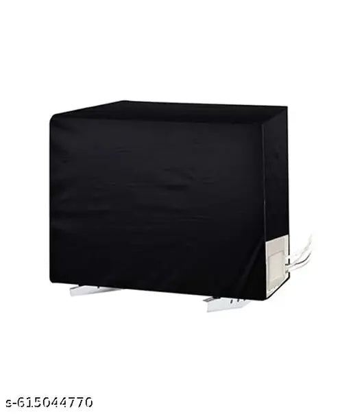 Split Ac Cover With Indoor and Outdoor Unit for 1.5 Ton Capacity Water Resistance & DustProof (Blue Leaf)