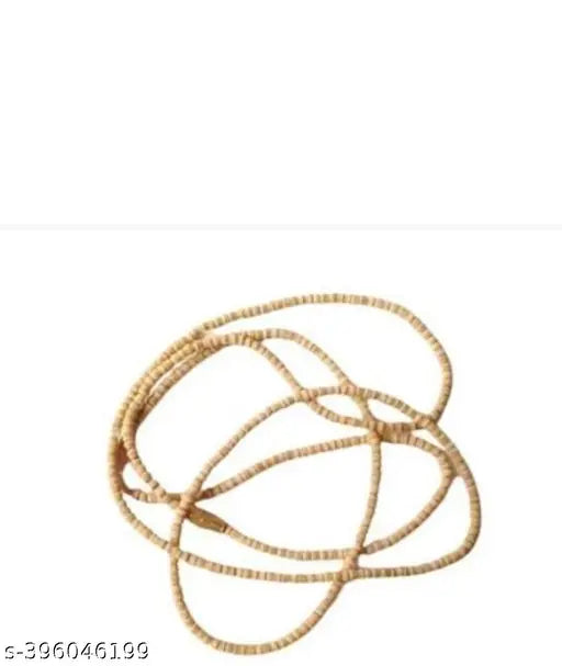 Tulsi mala mens & womens wood iskon vaishnav vrindavan rosary tulsi kanthi 2 round mala pack of 1 (100% pure quality)