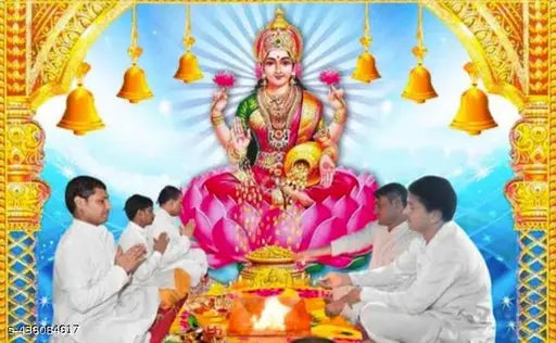 spiritual Gomti Chakra, Laghu Nariyal, Peeli Kauri, Kamal Gatte, Goonja Seeds| 5 each Wooden Yantra Puja Articles