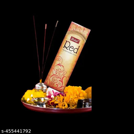 Balaji RED Flora Stick Natural Agarbattis (150 g) (Pack of 3)