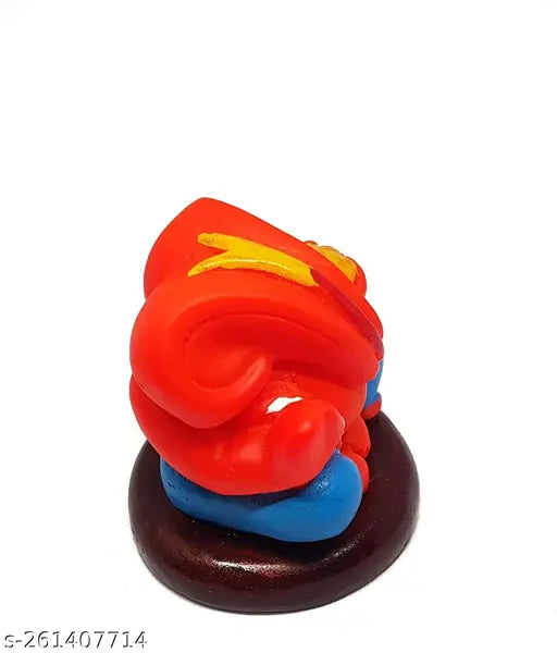 Welno International Lord  /Ganesha Idol for Car Dashboard, Desk, Office Table,Study Table mandhir,Diwali Decoration Gift Item