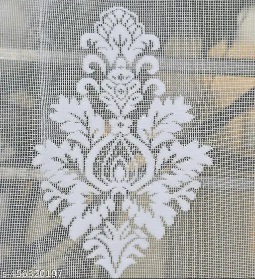 BIGGER FISH Curtain | Darkening Curtains | Drapes for Bedroom | Net Frill Curtain | Pack of 2 |