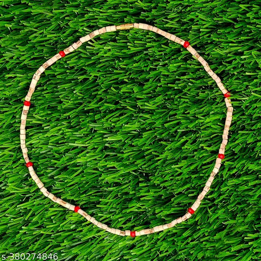 Designer Tulsi mala 18 inch, for Girls and Women, From Vrindavan, Tulsi Kanthi Mala/ Tulasi mala/ original beads