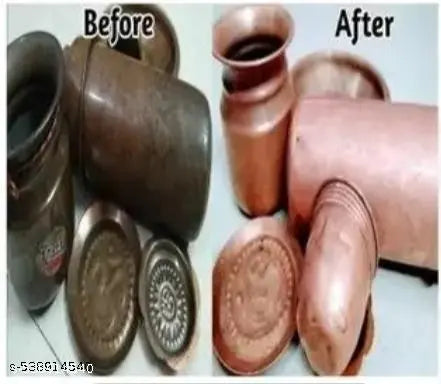 Pitambari Shining Powder 1.KG+1.KG(FREE) for 9 metals (copper,brass, aluminium, silver,steel) for Washing Puja Pots