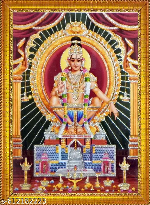 Lord Ayyappa SwamyPhoto Frame 6x8