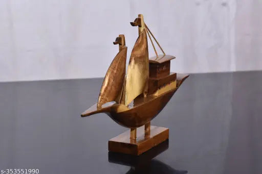 Rural Bird Wood Handicraft Ship