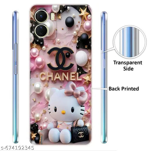 Vivo Y16 Printed Mobile Cover Soft TPU Desginer Mobile Cases & Covers By Kovers Kart