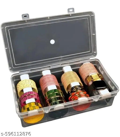 4-Pack bangles Storage Containers with Lids