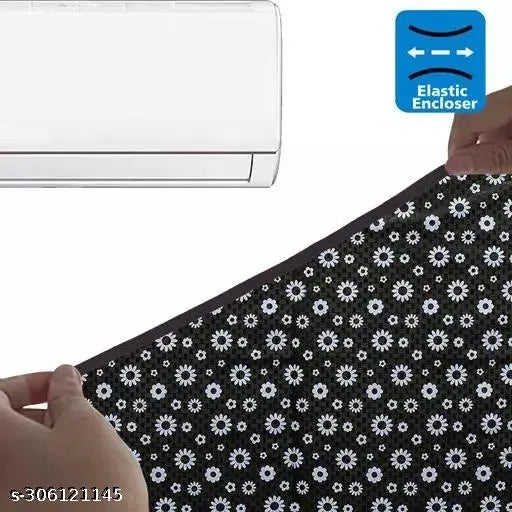 Deal Sasta New Black Color Split Ac Cover Set For 1.5 Ton Indoor and Outdoor Unit