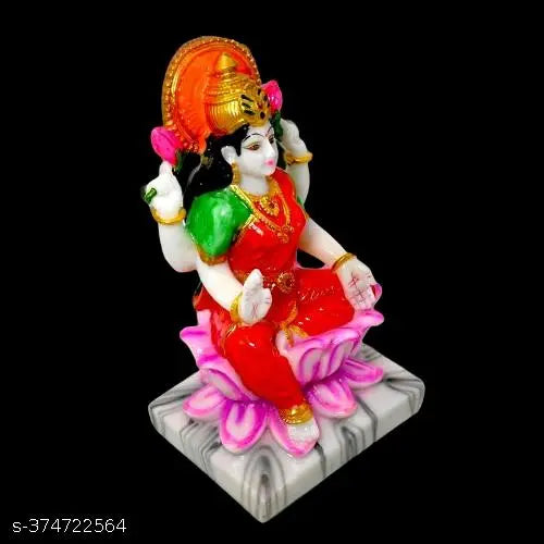 Lakshmi Idol for Home puja - Laxmi Gift Item Showpiece - Hindu Goddess Diwali Gifts Home Decor