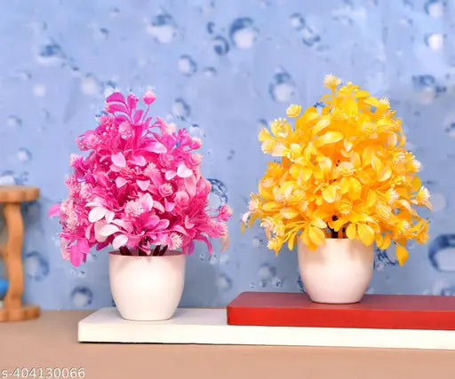 Artificial Plant For Home/Office Table Decoration Pack of 2