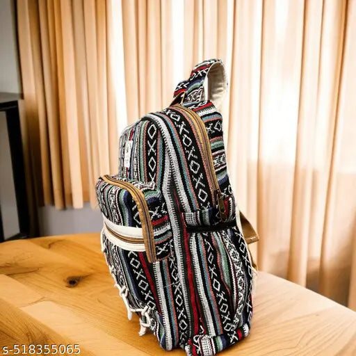 Stylish cotton canvas Versatile Men & Women Backpacks
