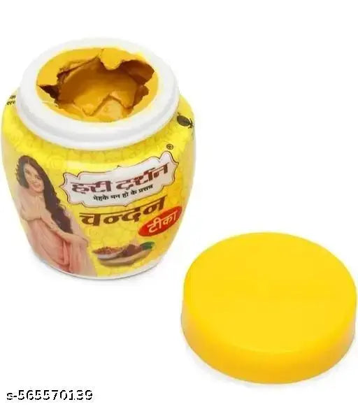 Hari Darshan Chandan Tika – Pure Sandalwood Tilak for Puja & Forehead Marking  Natural Sandalwood Paste for Daily Puja  Herbal Sandalwood Tilak for Devotion  Chandan Paste Ready-to-Use Tilak for Temple & Home Pooja