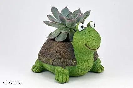 Green Turtle Planter