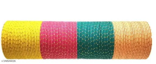 NEW SHREE JEE BANGLES Store present Meesho Online Shopping-Lowest Prices,Great Quality Designer velvet Bangles In 12 different colours( pack of 120 Bangles)