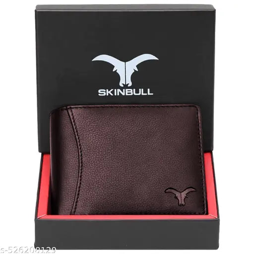 SKINBULL RFID Protected 100% Genuine Leather Wallet for Men | High Quality Leather Wallet