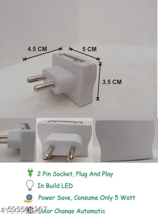 DIONA Hanuman LED Night 3D Lamp Illusion Multi Colour Changing Night Light Fir Festival Gift , Bed room, Kids room , temple, office portable night lamp