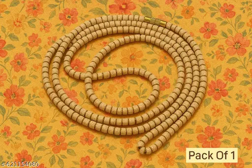 Tulsi Mala 108 Beads – Natural Wooden Necklace (Pack of 1)