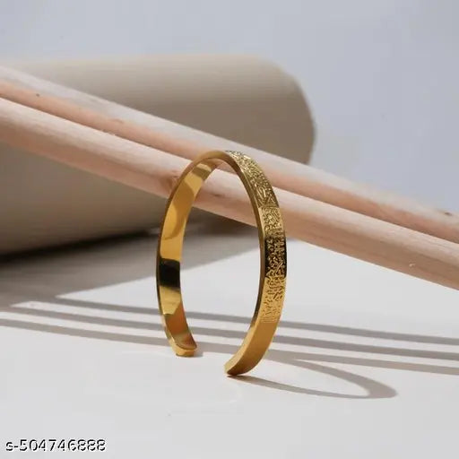 Eid Special Ayatul Krusi Bracelet Random Color For Men/Women 18K Gold Plated