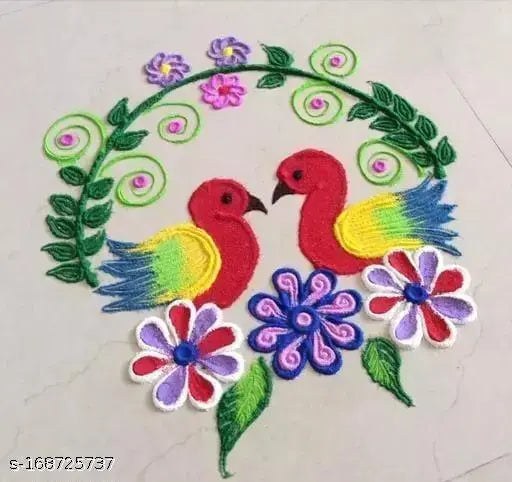 PACK OF 10 Squeez Bottol Rangoli Powder All Colour  Rangoli Colour  Set of 10  Colour .Diwali Decoration Rangoli Floor Art Ceramic Colours Rangoli Color Powder for Navratri Pongal Pooja Mandir 1 kg rangoli colour