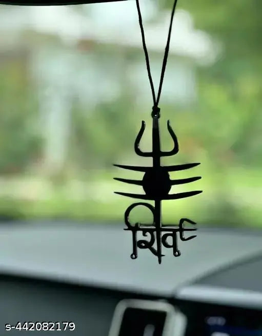 Wooden art deco created lord of SHIV  for car hanger,home decor ,office, showpiece gift handmade item ,.,