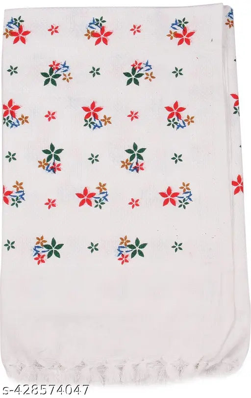 towels Cotton Blend Bath Towel (pack of 2, White), 240 Gsm