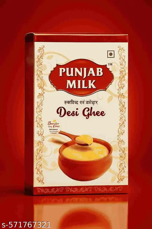 PUNJAB MILK PURE DESIGHEE PACK OF 1 LITER TETRA 900 GRAMS WEIGHT YUMMY AND TASTY SHUDH DESIGHEE