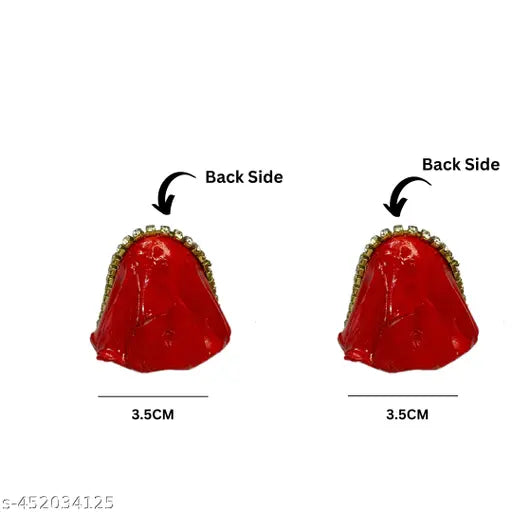 Riddhi Siddhi Ganpati's Wife Idol for Home Temple Navaratri Diwali Home Decoration Made of Supari Used in Betel Nuts