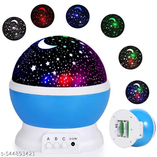 GLOWSTORM, Store Plastic Star Master Projector With Usb Wire Colorful Romantic Led Star Master Sky Star Night Projector Bed Light Lamp (Assortedcolor)