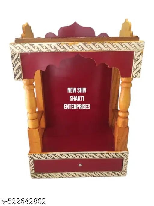 RED WOODEN TEMPLE