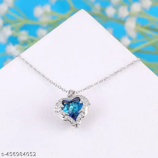 New Fashion Ocean Heart Pendant For Girls And Women