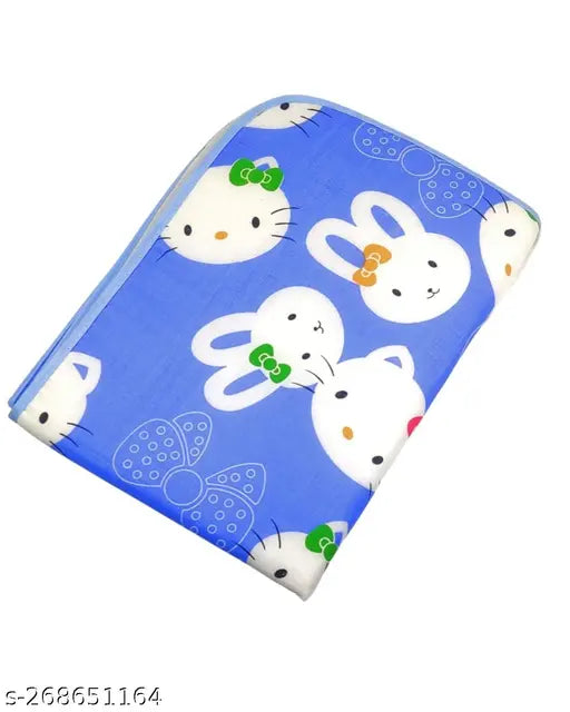 Kukraila 3pcs Waterproof Baby Bed Protector /Reusable mat/ Waterproof Baby Dry Sheet/ Baby Mats/ Baby Sleeping Mat and Massage Sheet for New Born Baby (Small Size Combo- 50cm X 70cm)