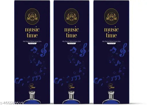 Lifestyle Series Music Time Incense Sticks Agarbatti|300gm| Pack of-3|