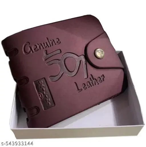 MENS STYLISH KACHUA BELT AND 507 WALLET IN ARTIFICIAL LEATHER