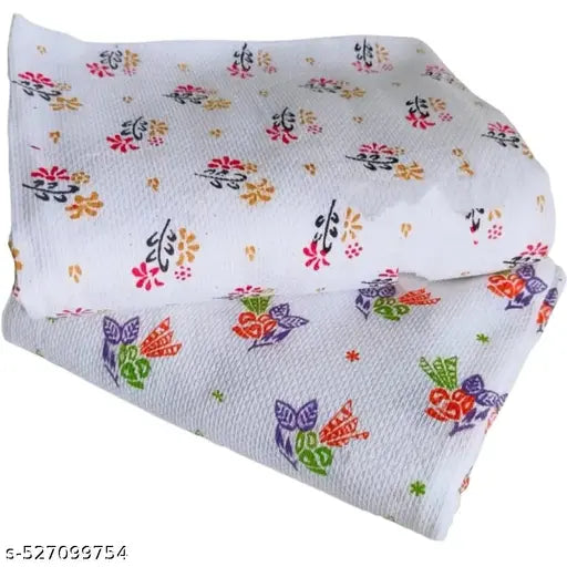 Bath towel pack of 2 white cotton towel