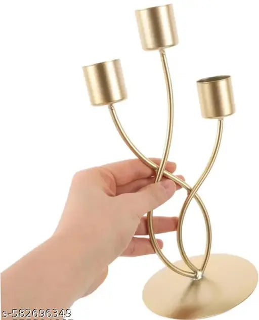 Urban taxtile twist stylish design candle stand for home and decore