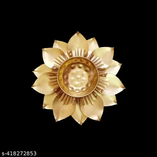 Red Skull Decor Petals Urli Bowl for Beautiful Decorative for Home Handcrafted Bowl for Floating Flowers and Tea Light Candles Home, Office and Table Decor| Diwali Decoration Items for Home