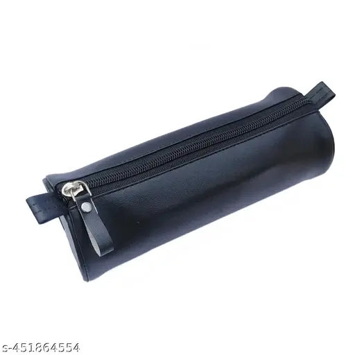 FanDream Multi-Utility FOAM Pencil Case, with Beautiful Metallic Logo, School & College Supply for Students, Stationery case, Multi-Functional Pen/Pencil & Stationary for Kids, Boys & Girls, A Good Birthday & Return Gift (BLACK).