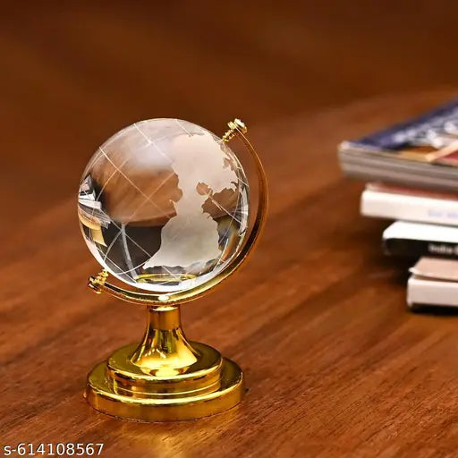 Globe Showpiece for Home, Office Desk, Study Table & Work Décor | Spiritual Decoration