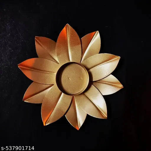 Decorative Metal Tea Light Candle Holder for Home Decor & Diwali Decoration Items 10 piece
