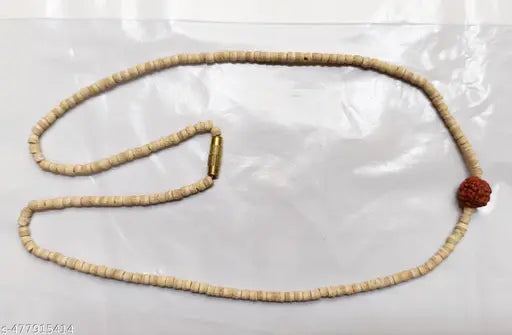 tulsi kanthi mala/tulsi mala with rudraksha beads