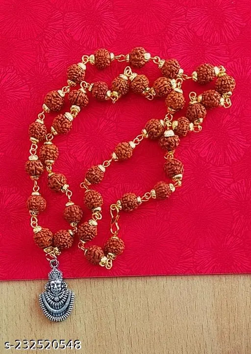 Shri Khatu Shyam Locket With Rudraksh Mala