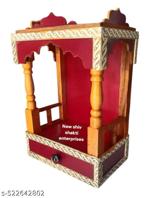 RED WOODEN TEMPLE