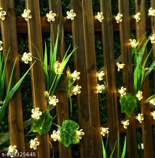 WEARGIN 4M Blossom Flower Fairy String Lights 20 LED Multicolor Decorative Lighting Perfect Gift for Bedroom Home Party Festival Décor