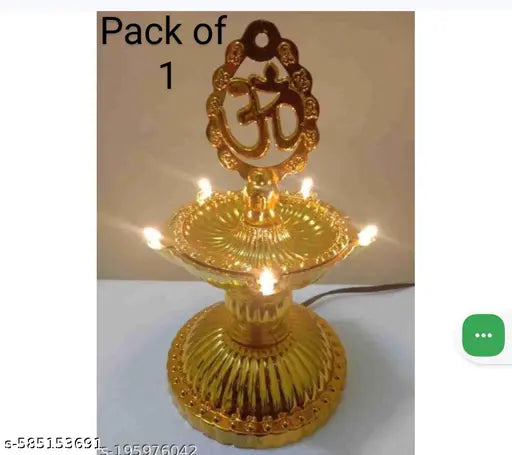 Vikas Electric Diya or diya deep or Deep jyot for Diwali celebration (pack of 1)