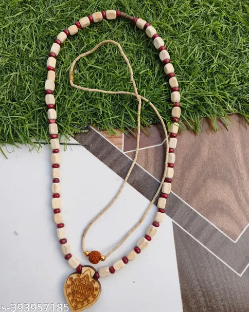 Combo of two authentic Tulsi Mala with Locket & rudraksha