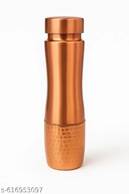 Primenest Pure Copper Water Bottle – 1 Litre | Handcrafted Ayurvedic Drinkware for Daily Use